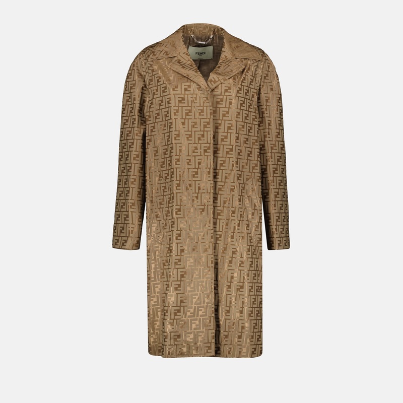 Manteau FF en jacquard|38|40