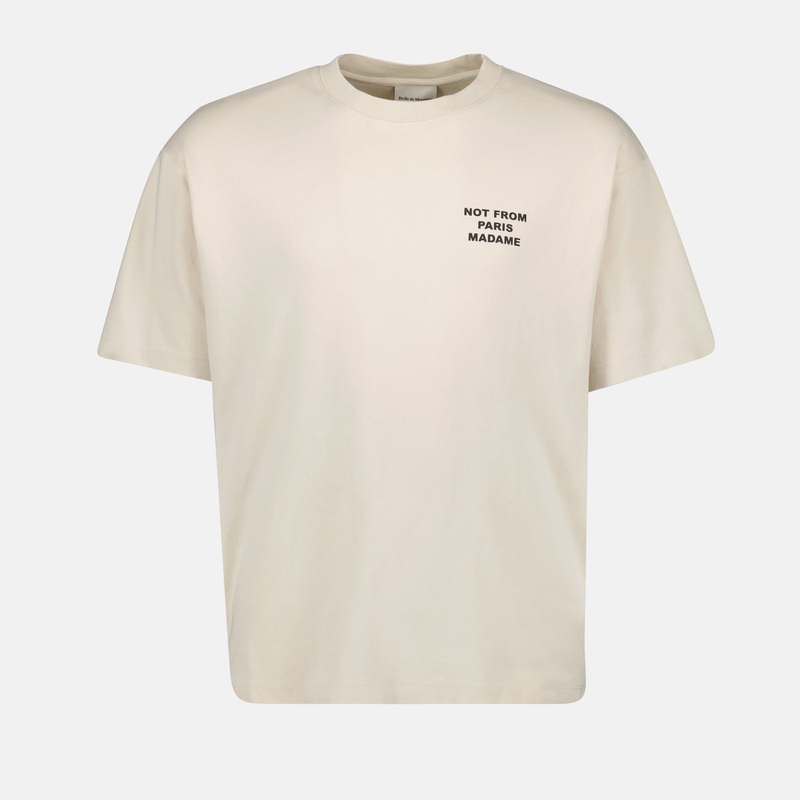 T-shirt Slogan beige|XS|S|M|L